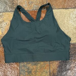 Fabletics Green Sports Bra